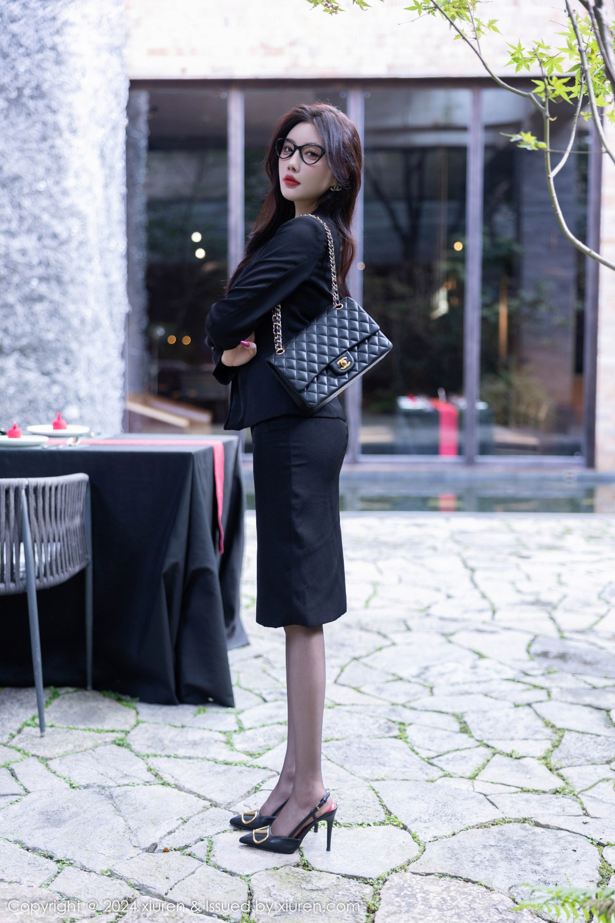 秀人网 No.9190 杨晨晨Yome 黑丝美腿插图8