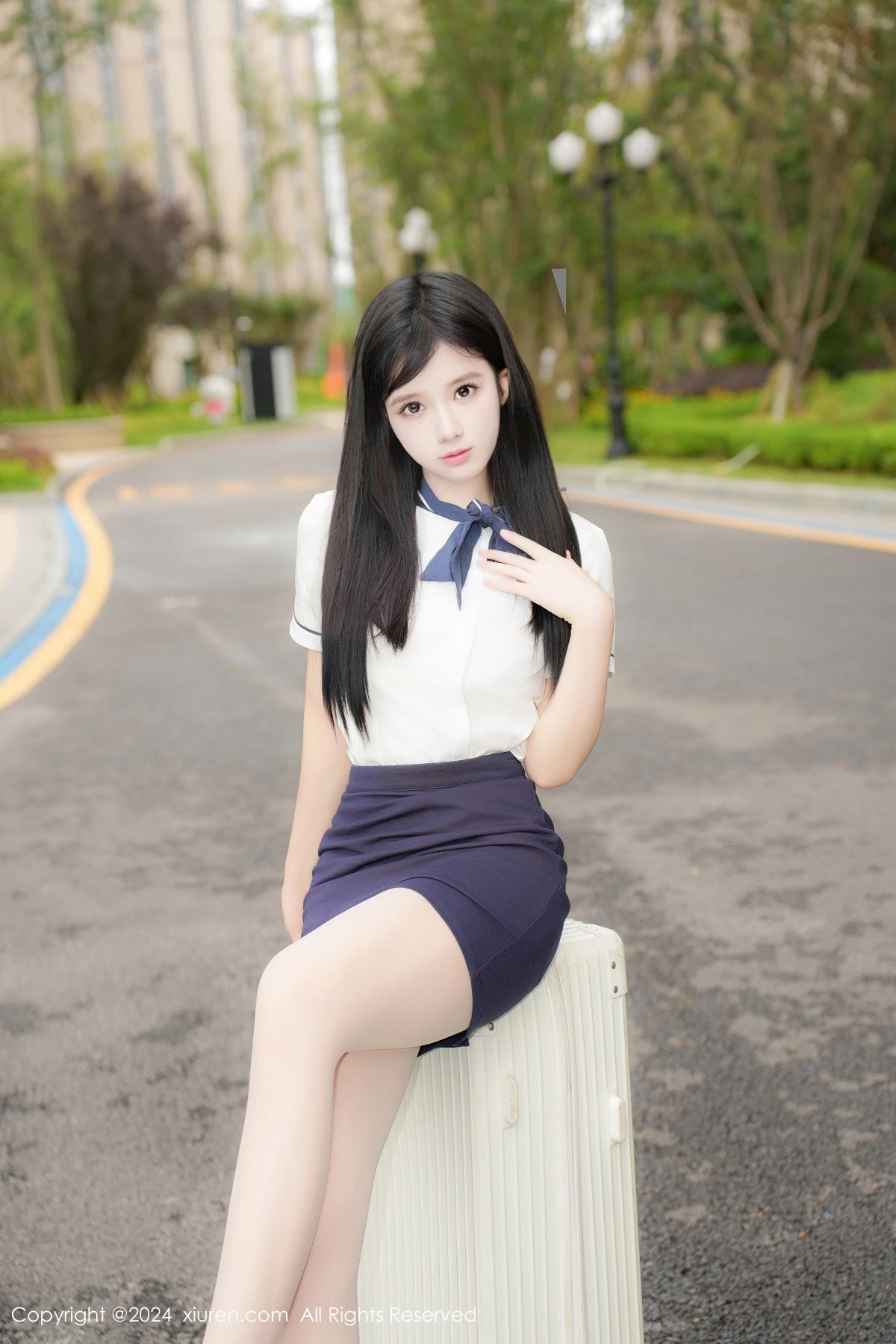 秀人网 No.9154 于诺诺ise 丝袜美腿插图9