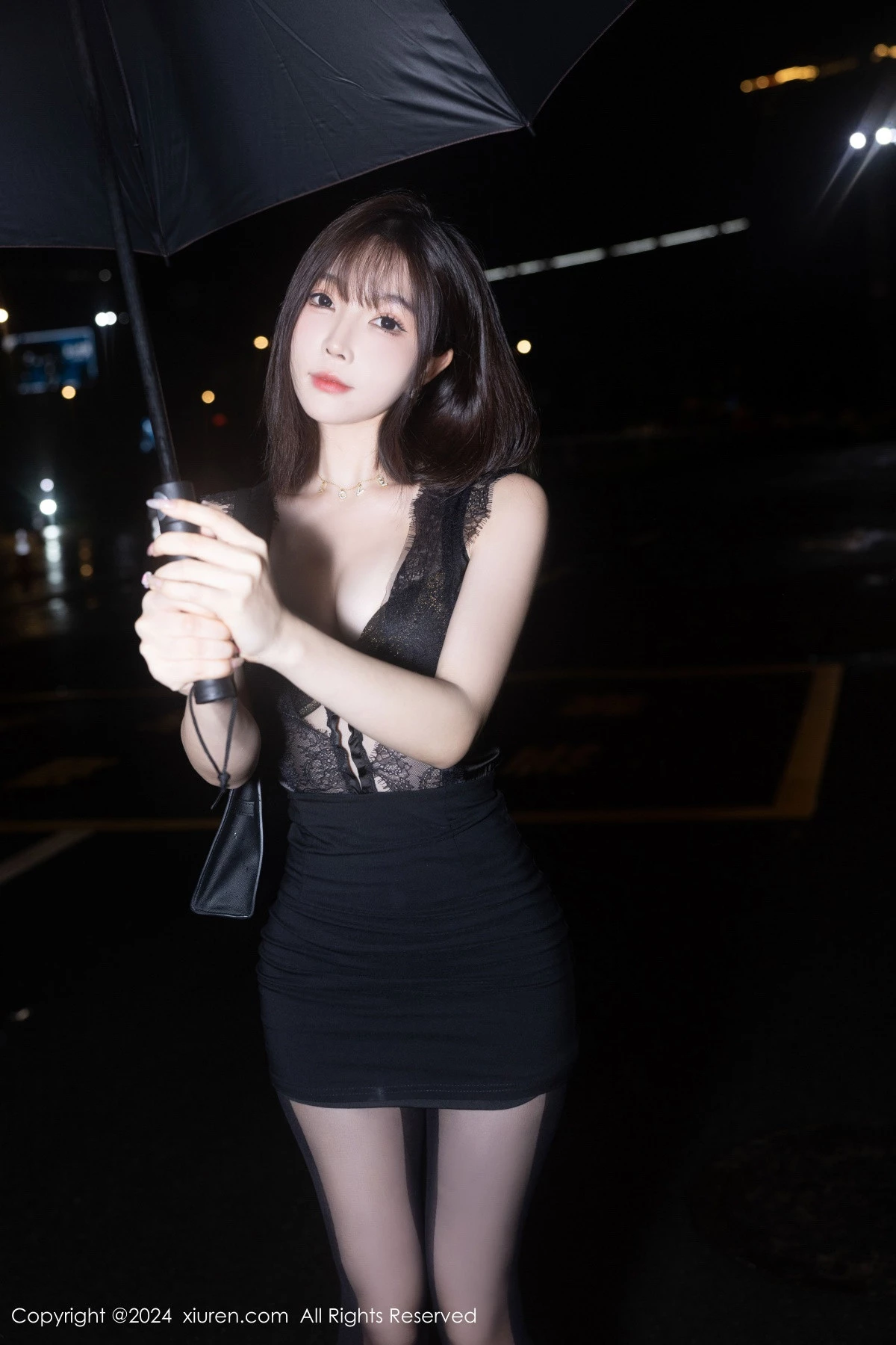 秀人网 No.9157 徐莉芝Booty 美腿黑丝插图6