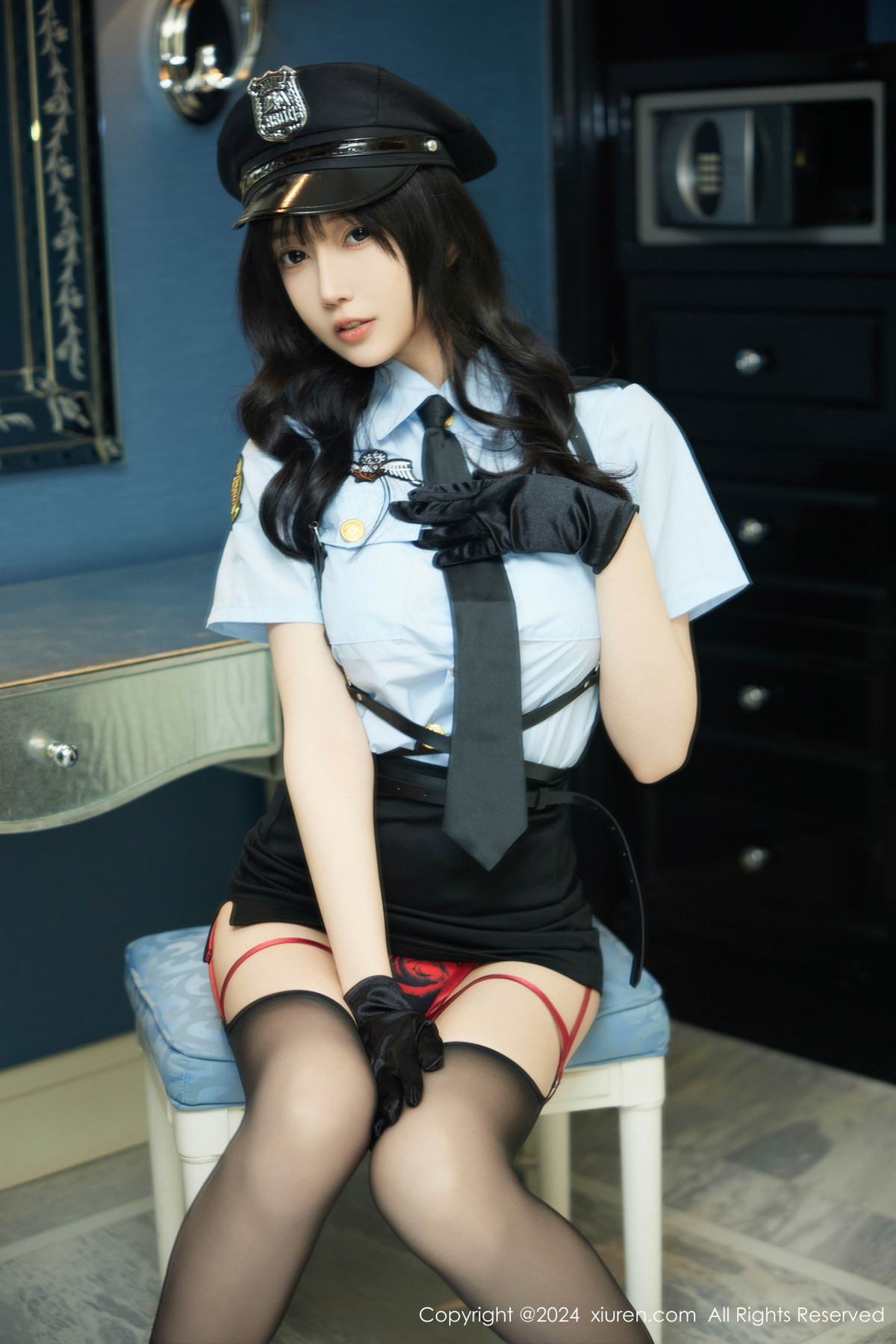 秀人网 No.9185 玥儿玥er 黑丝美腿插图3