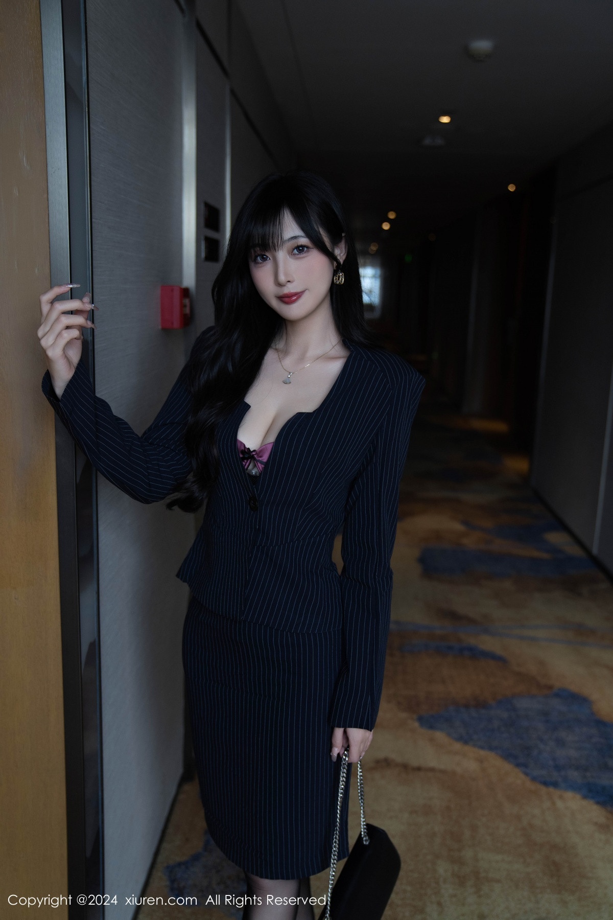 秀人网 No.9186 林星阑 黑丝美腿插图