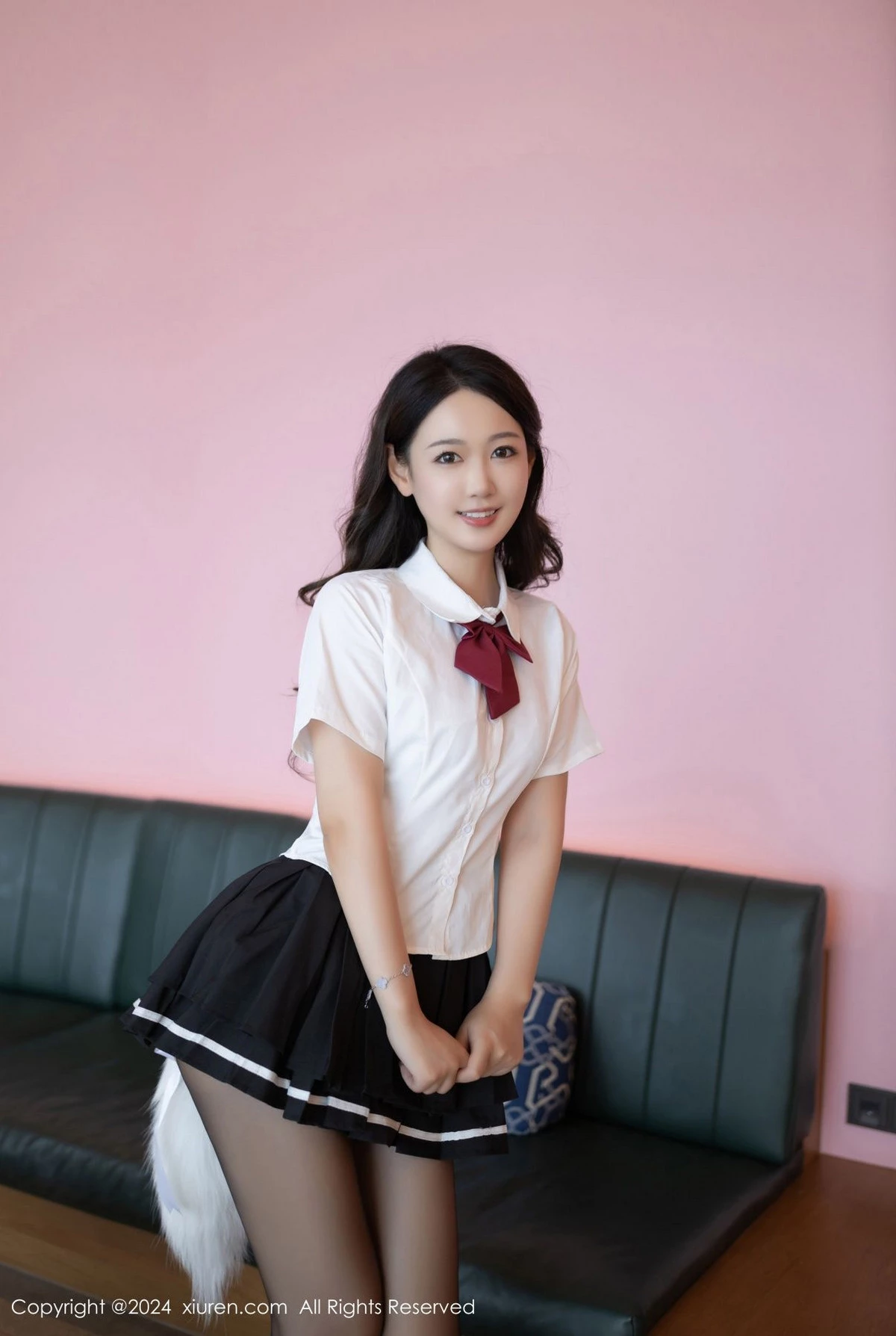 秀人网 No.9174 唐安琪 黑丝美腿插图