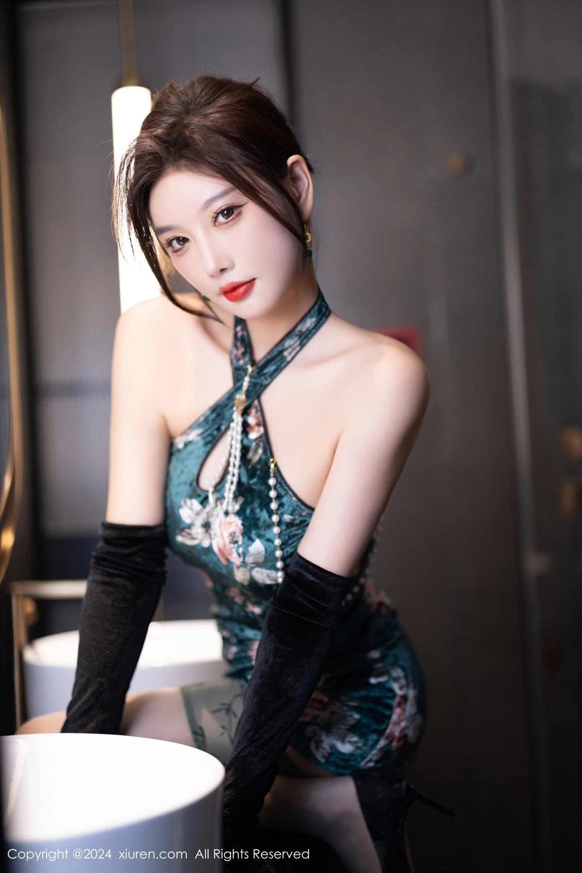 秀人网 No.9165 杨晨晨Yome 黑丝美腿插图8