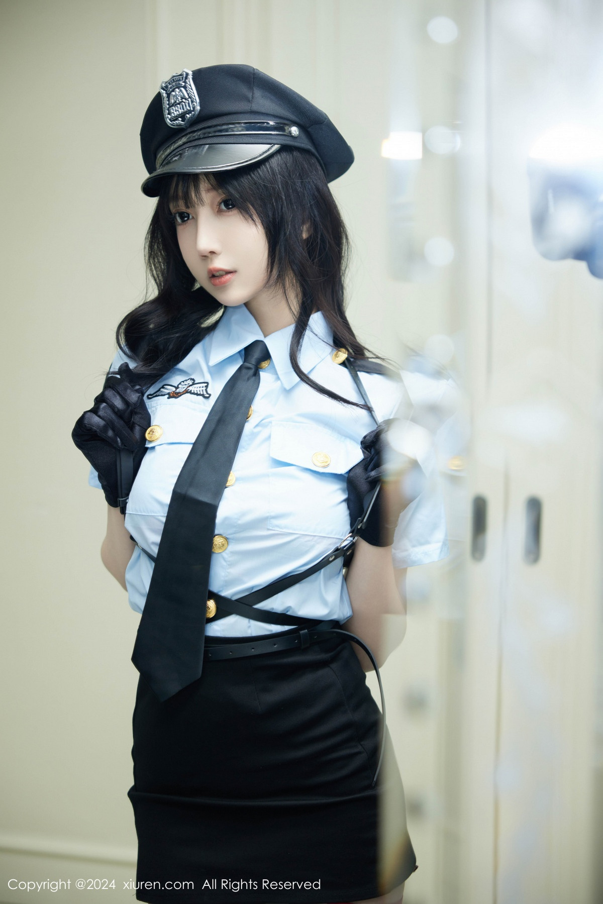 秀人网 No.9185 玥儿玥er 黑丝美腿插图8