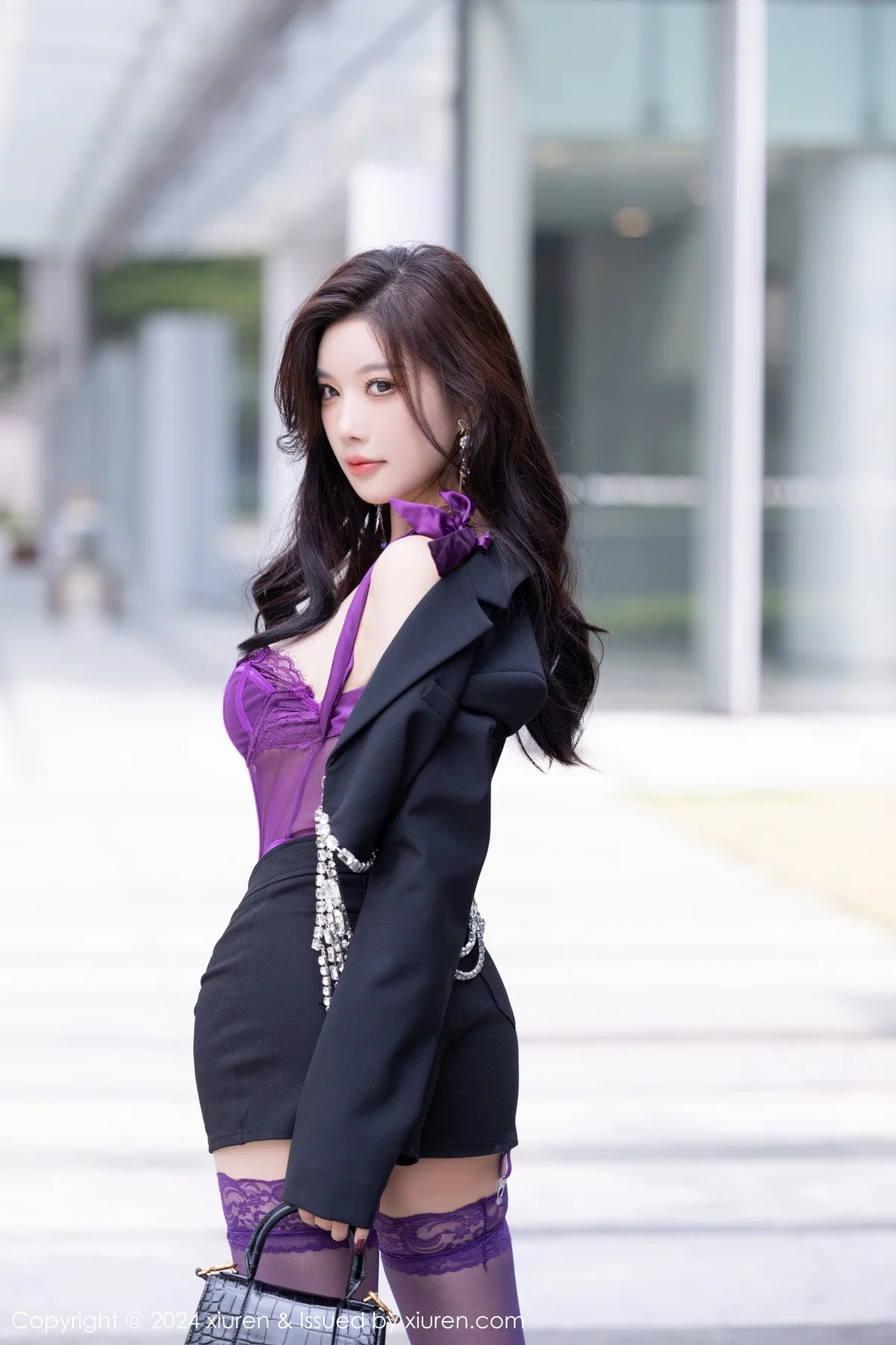 秀人网 No.9239 杨晨晨Yome 丝袜美腿插图6