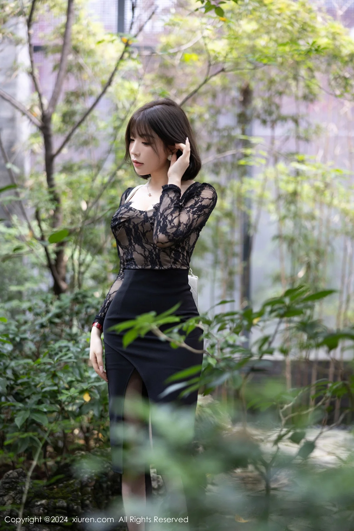 秀人网 No.9257 徐莉芝Booty 黑丝美腿插图
