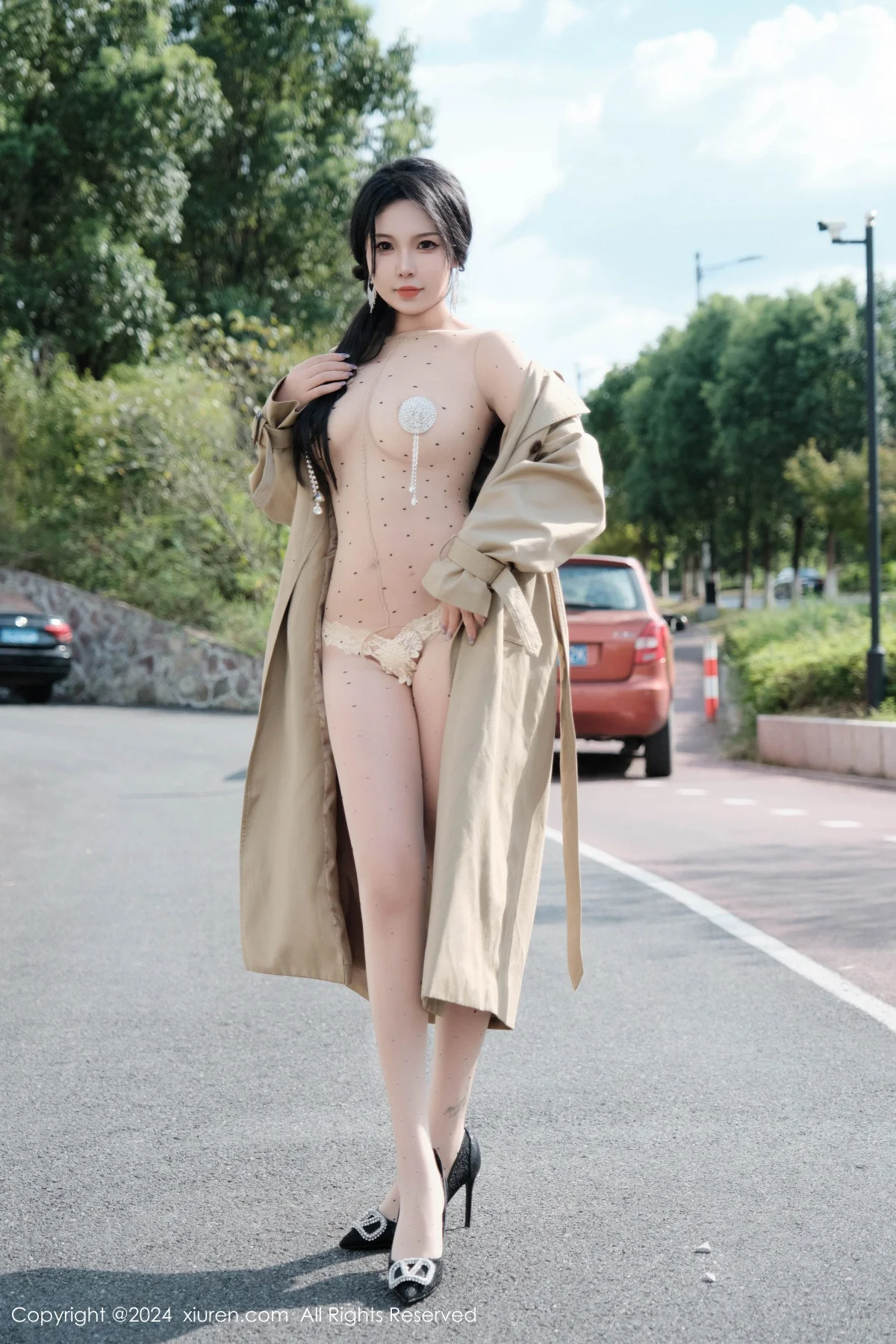 秀人网 No.9261 麦田 丝袜美腿插图9