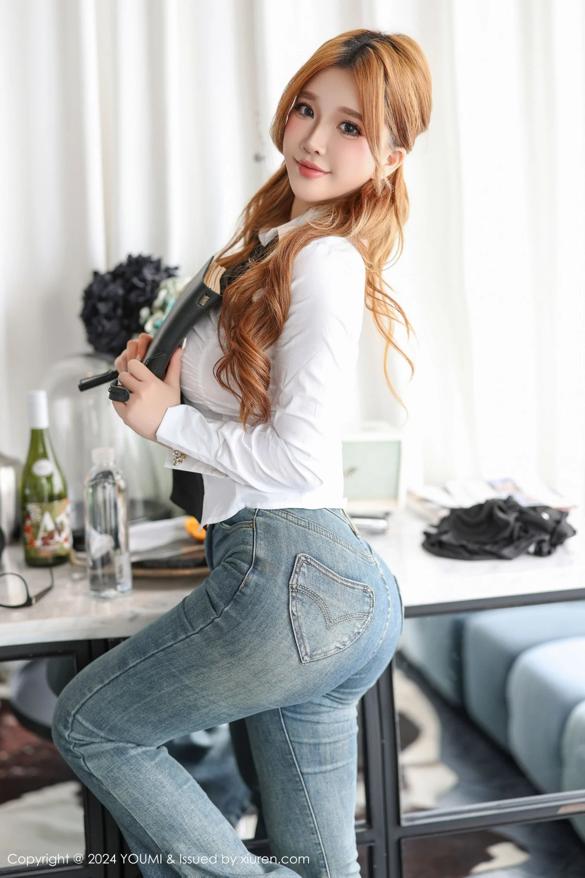 尤蜜荟 VOL.1103 小海臀Rena 性感美乳插图5