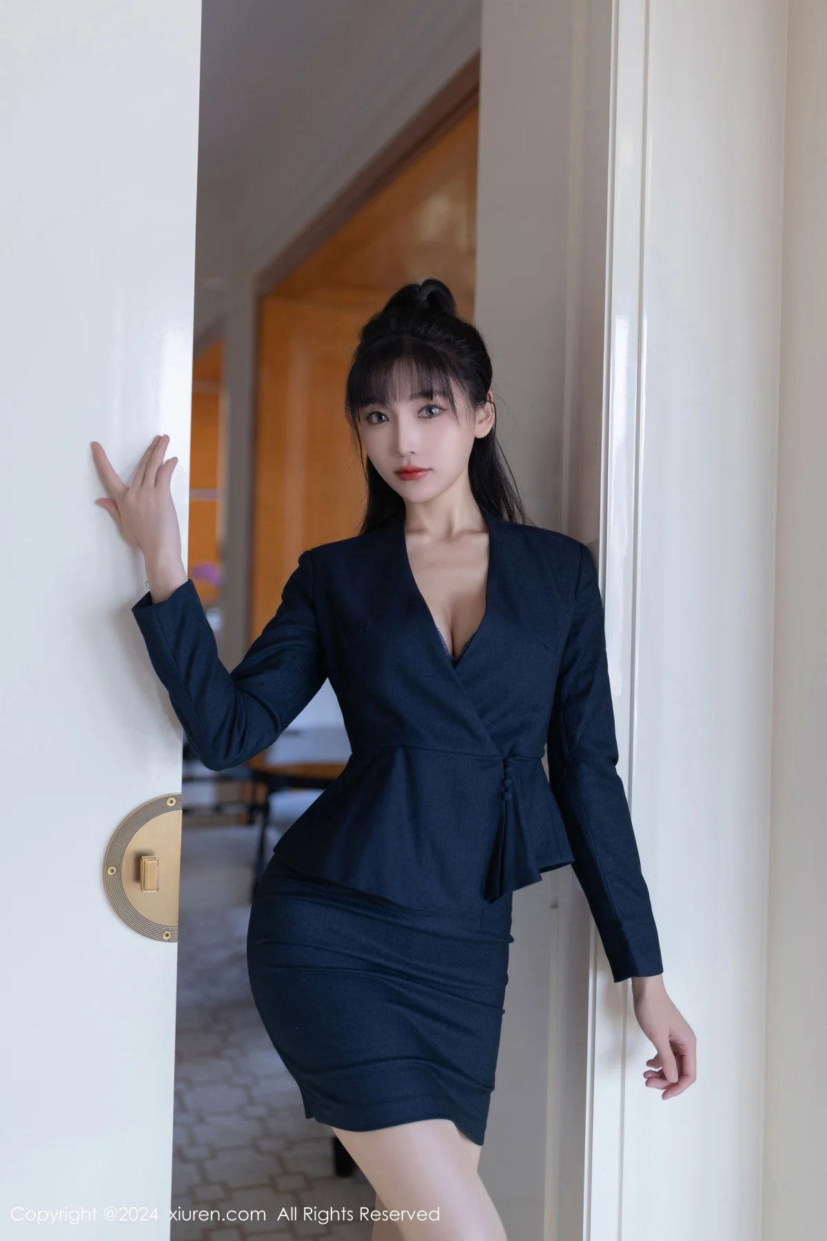 秀人网 No.9263 陆萱萱 丝袜美腿插图1