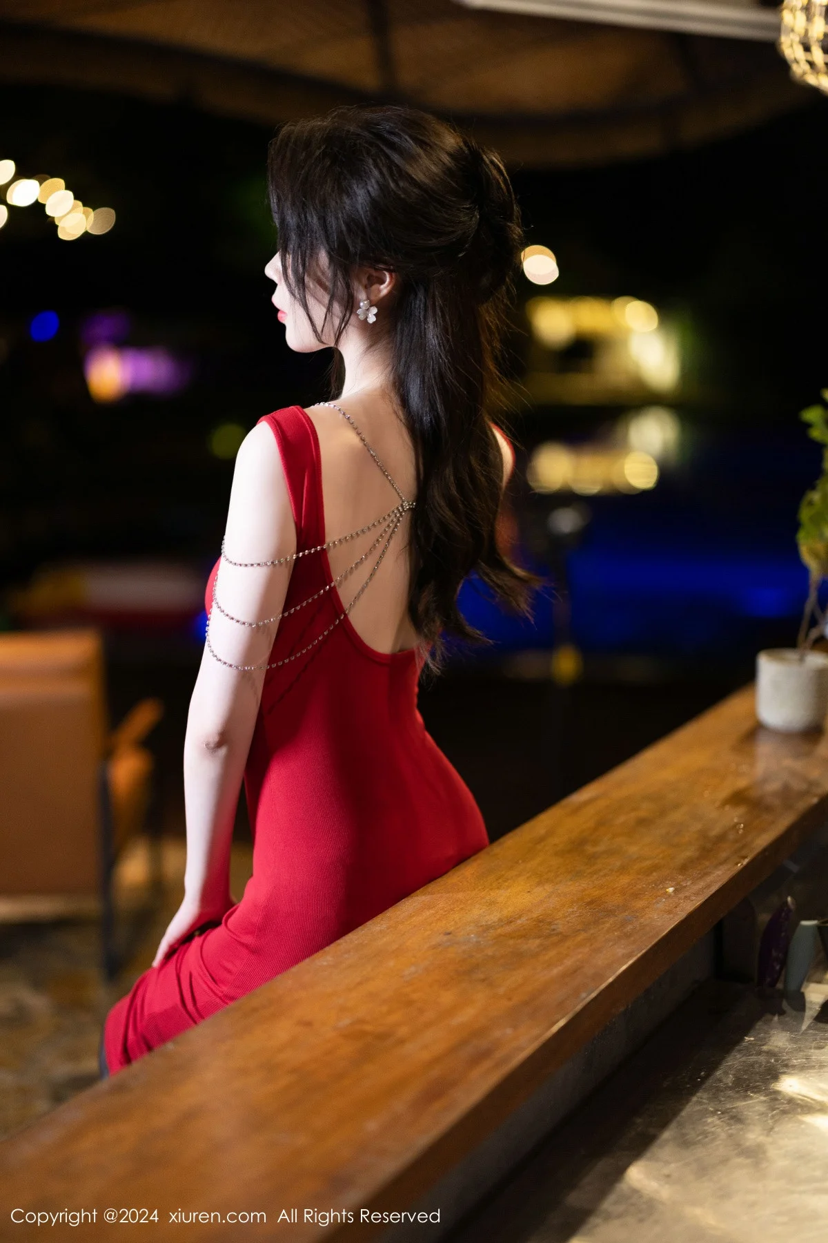 秀人网 No.9291 梦心玥 黑丝美腿插图5