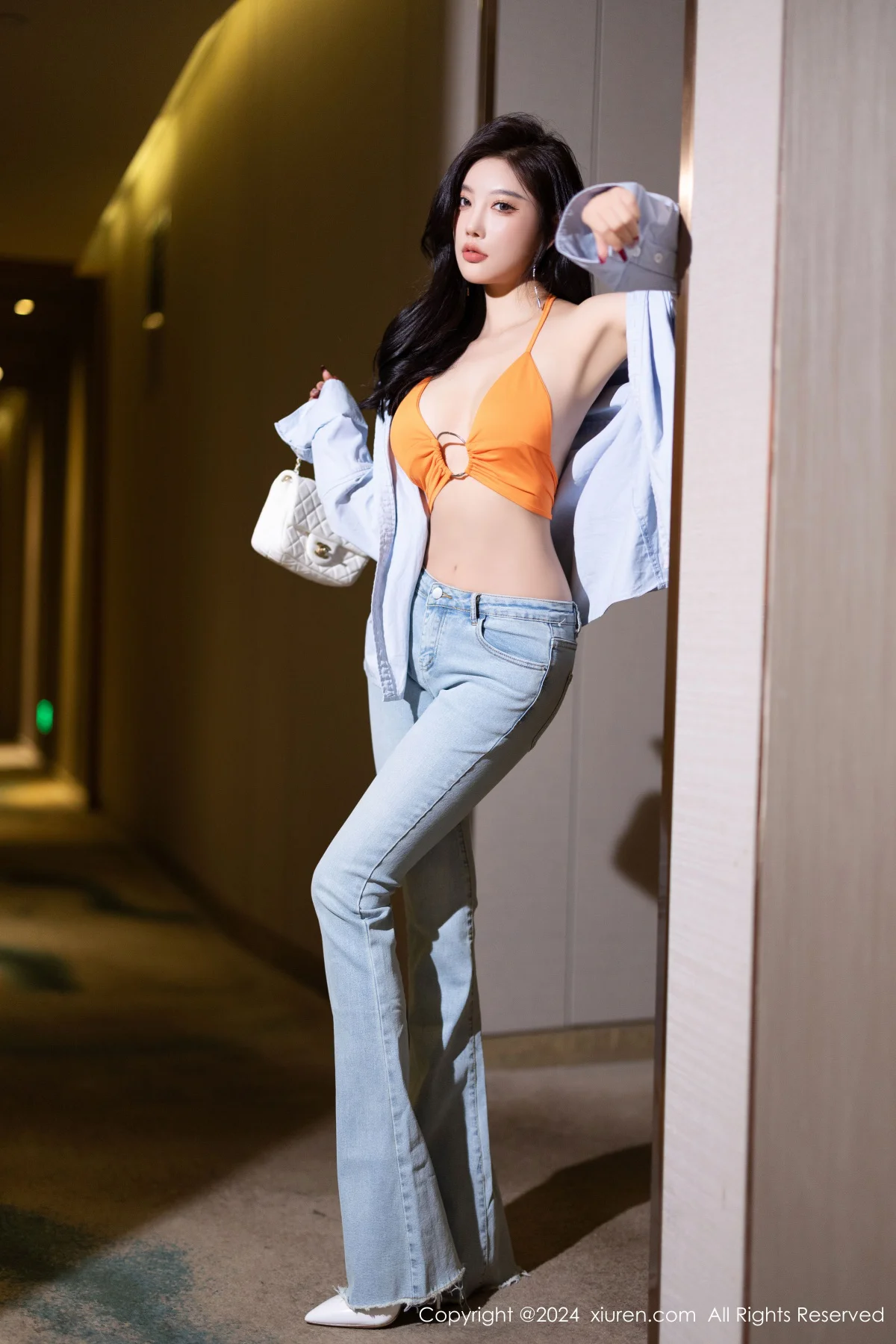 秀人网 No.9282 杨晨晨Yome 丝袜美腿插图2