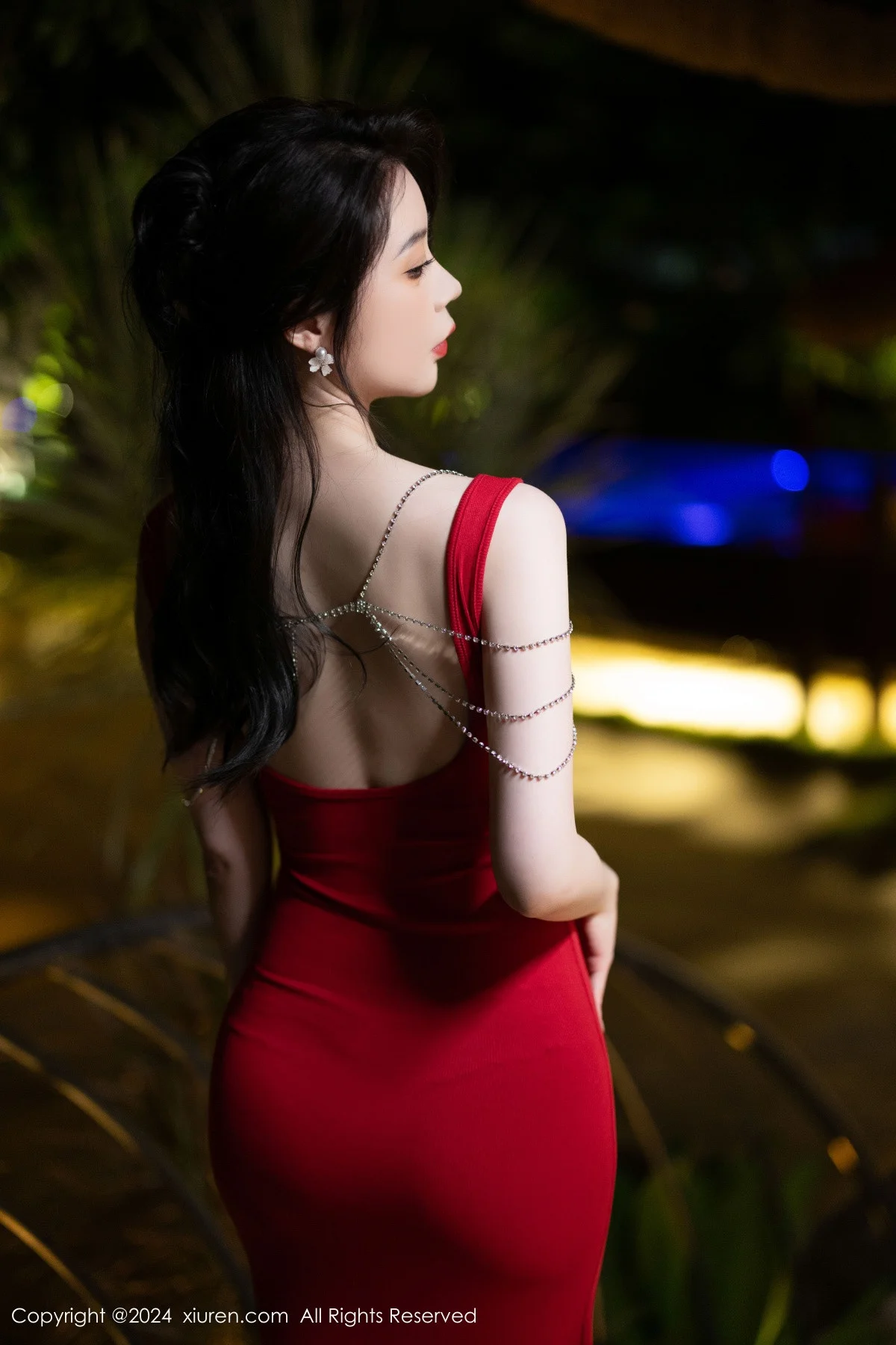 秀人网 No.9291 梦心玥 黑丝美腿插图6