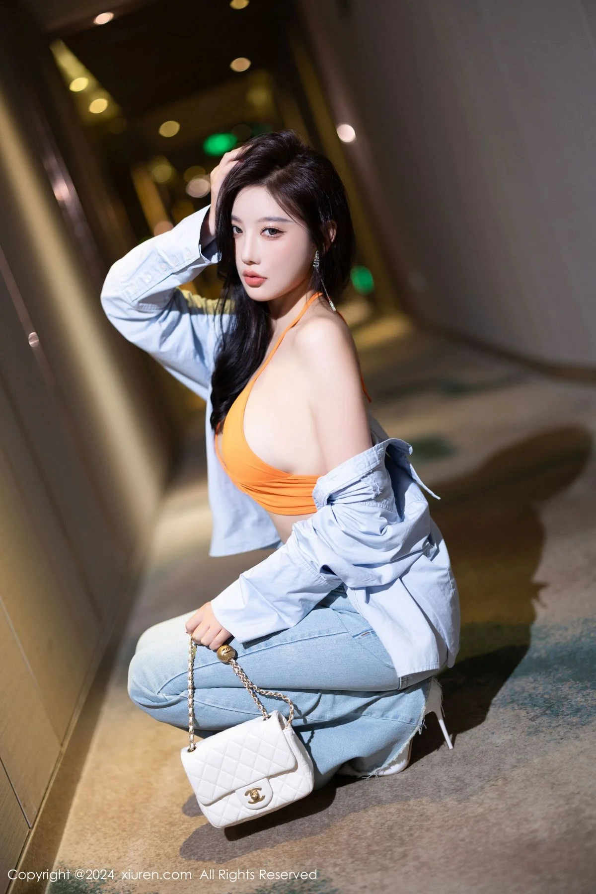 秀人网 No.9282 杨晨晨Yome 丝袜美腿插图4