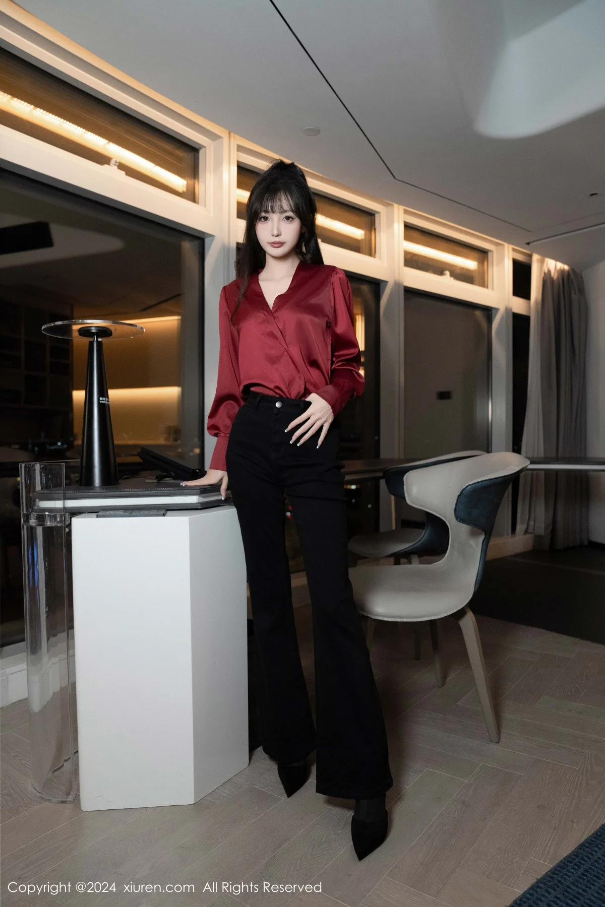 秀人网 No.9299 林星阑 黑丝美腿插图6