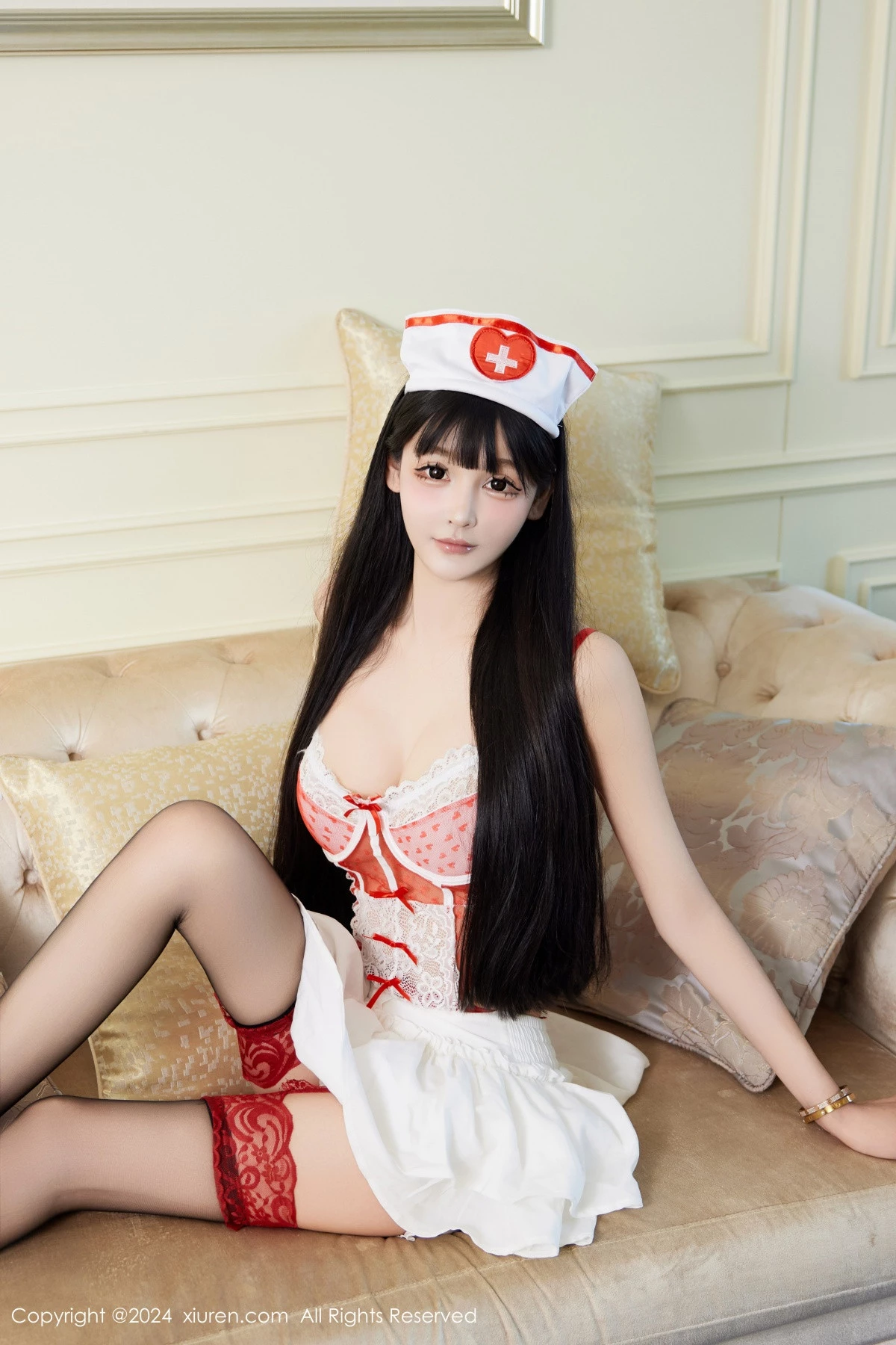 秀人网 No.9317 智恩baby 黑丝美腿插图
