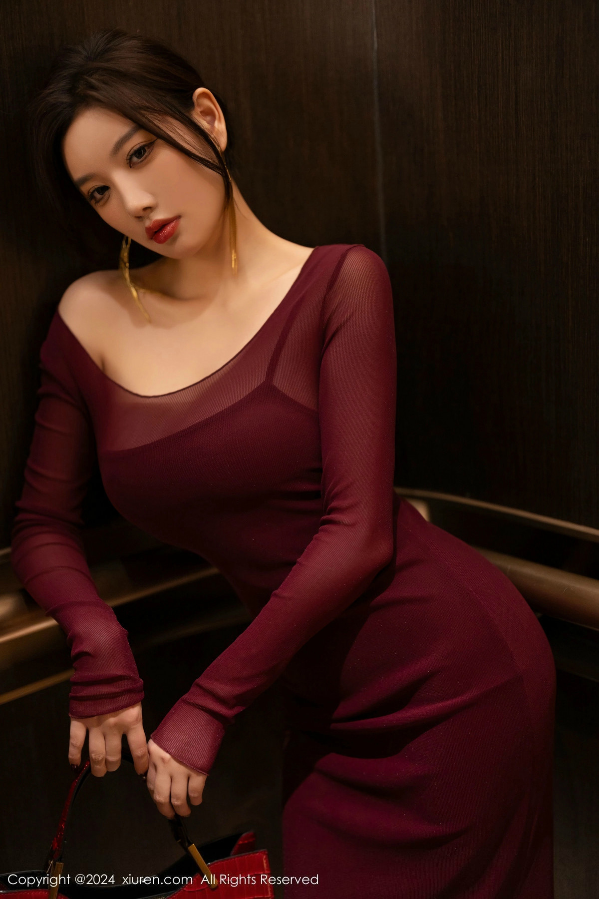 秀人网 No.9348 杨晨晨Yome 丝袜美腿插图4