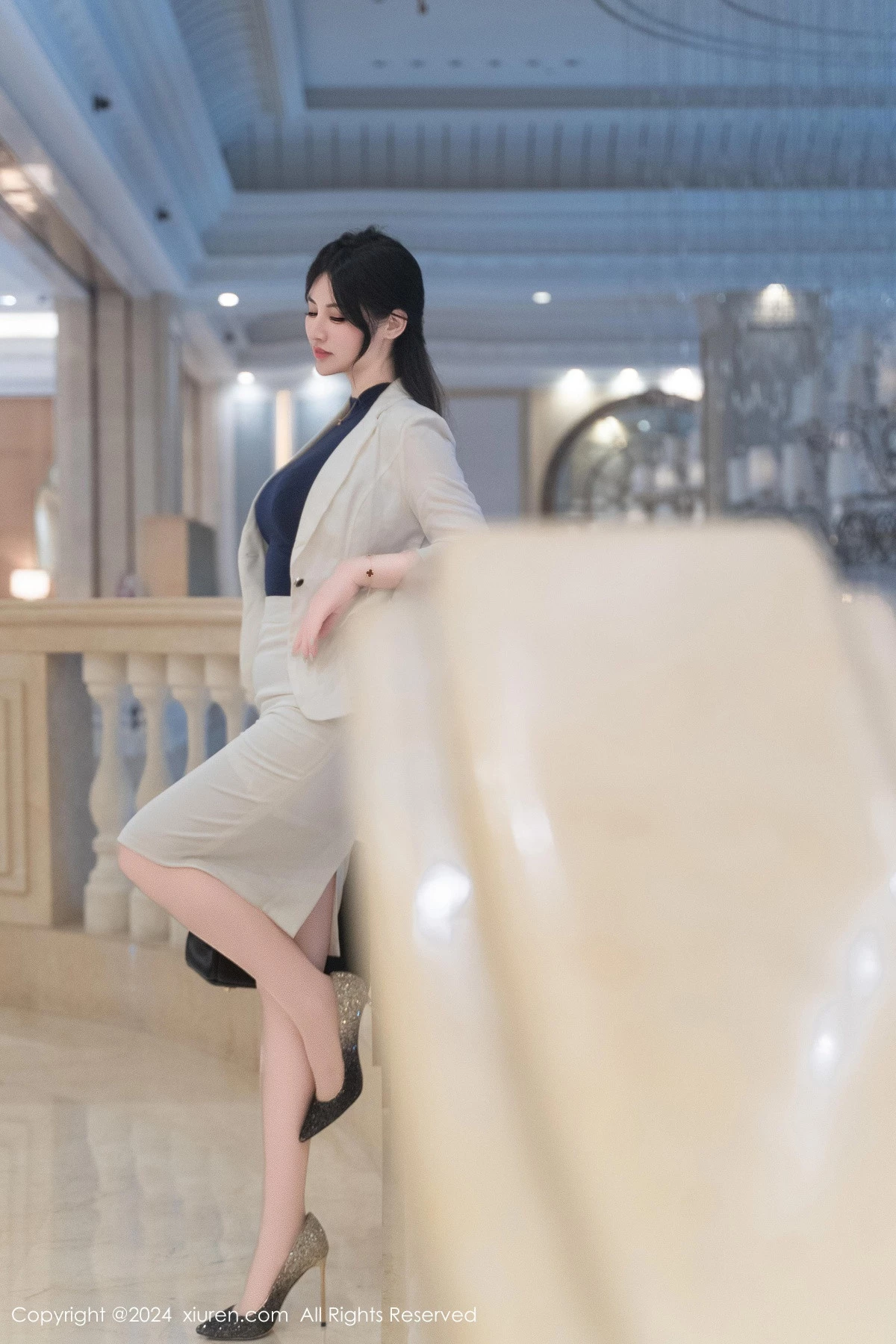 秀人网 No.9319 诗诗kiki 丝袜美臀插图7