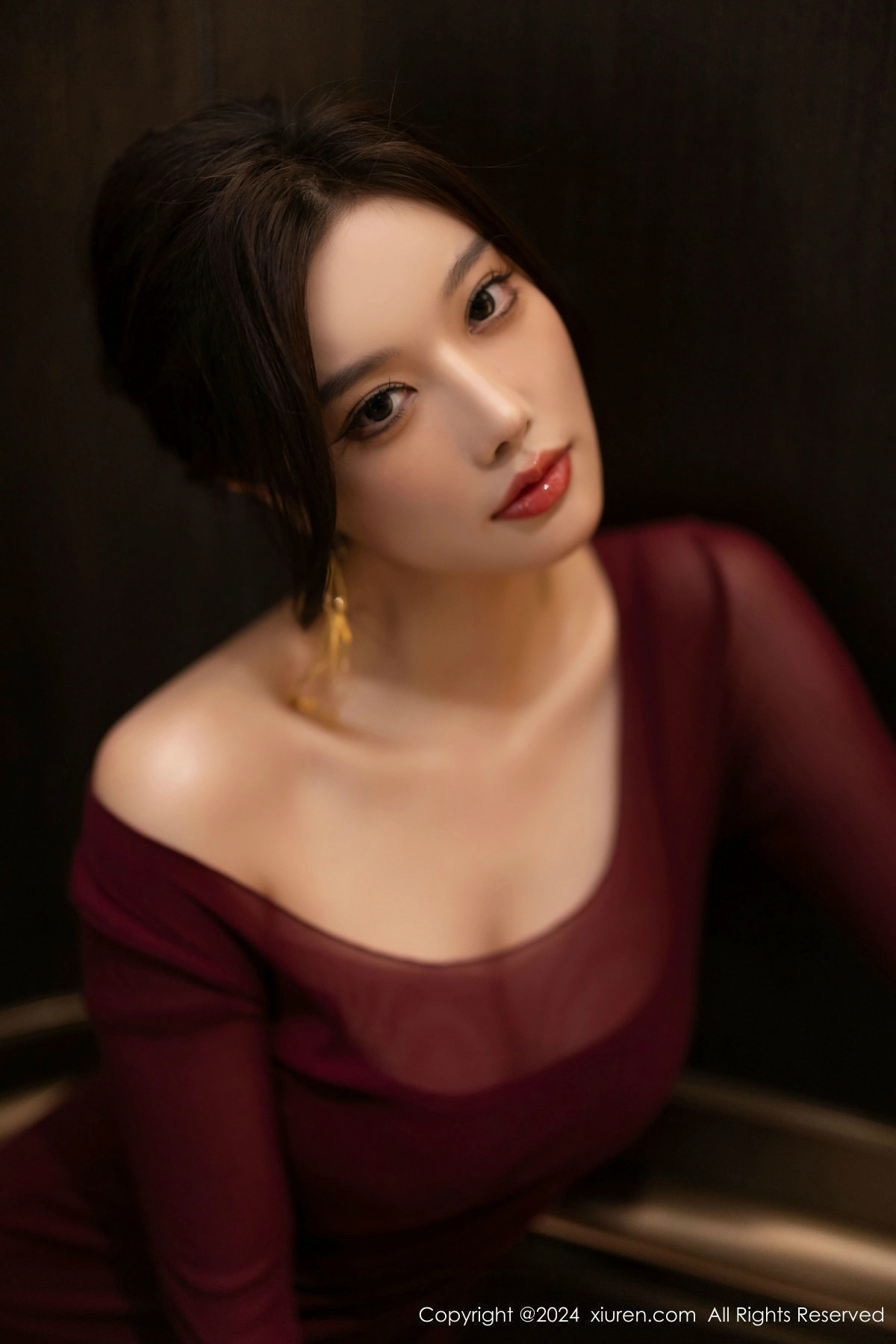 秀人网 No.9348 杨晨晨Yome 丝袜美腿插图1