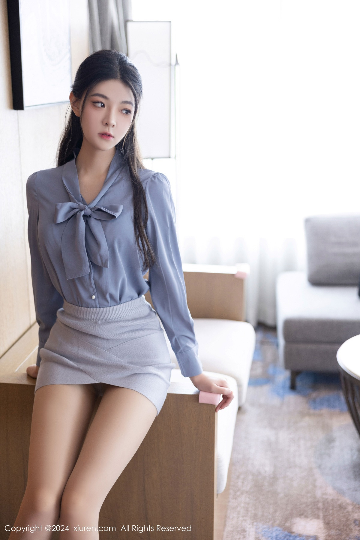 秀人网 No.9333 初梦瑶 丝袜美腿插图6
