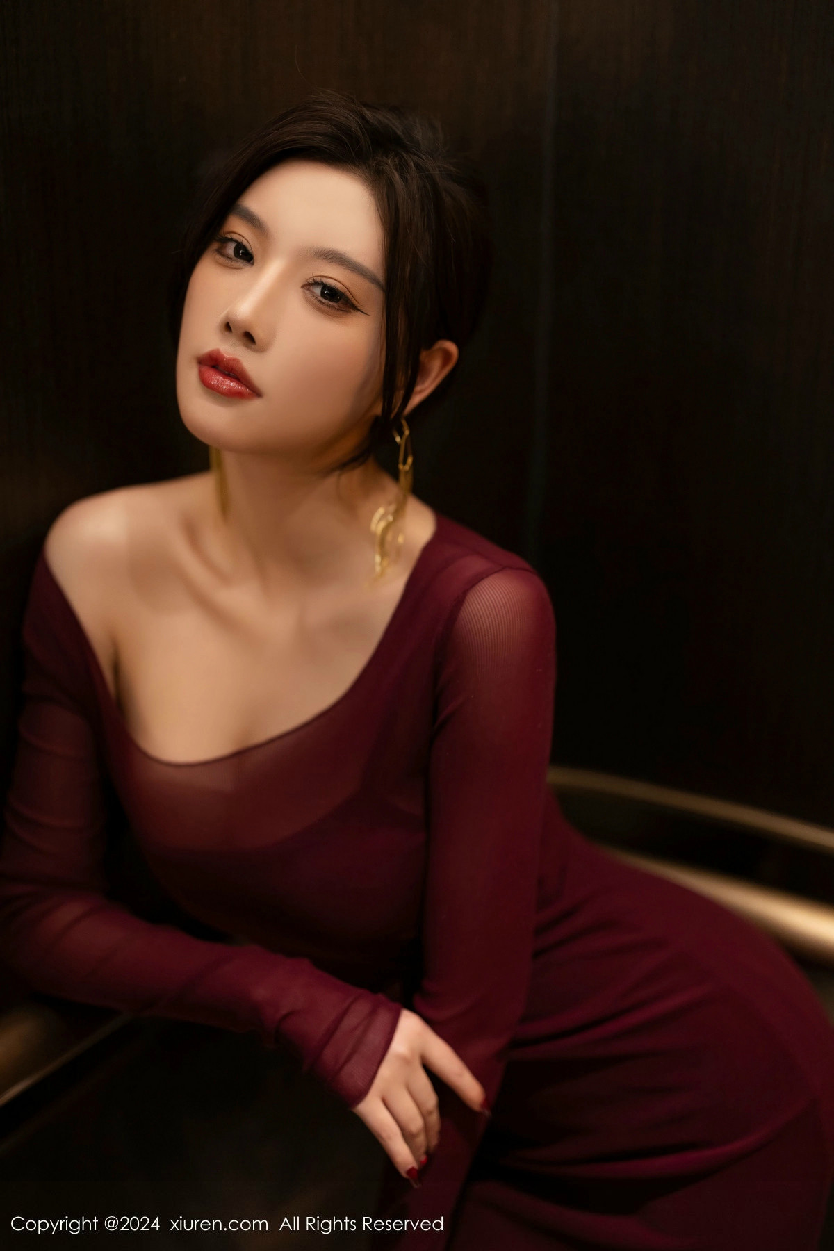 秀人网 No.9348 杨晨晨Yome 丝袜美腿插图5